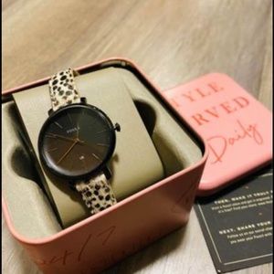 New Fossil woman’s watch